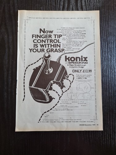 Konix speedking joystick - speedking,