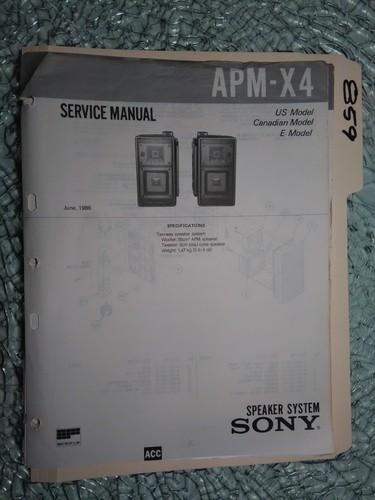 Sony apm manuale di - sony,