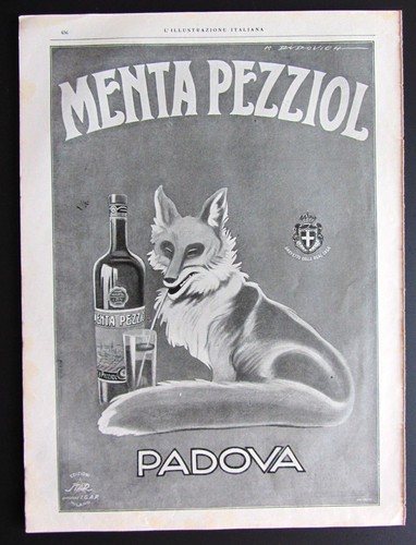 1923 menta pezziol padova - menta,