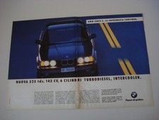 advertising Pubblicità 1992 BMW 525 TDS