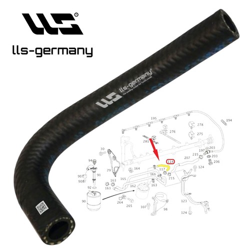 Tubo carburante per mercedes - tubo,