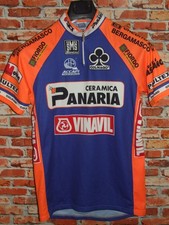 CERAMICA PANARIA SANTINI MAGLIA BICI CICLISMO SHIRT MAILLOT CYCLISM tg. XL