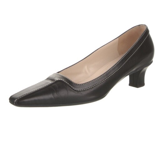 Black leather pumps bruno - by,