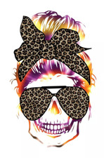 Adesivo Lady Skull
