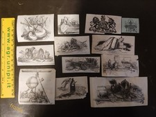 Lotto 12 Stampe E Incisioni
