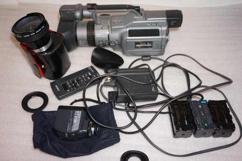 Set videocamera mini sony - dv,