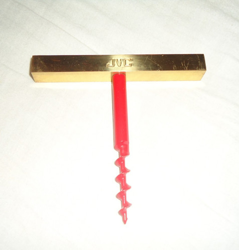 Jvc solid brass wine - solid, corkscrew