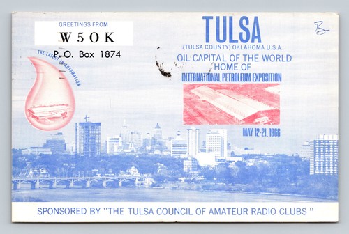 Radioamatore qsl w5ok tulsa - w5ok,