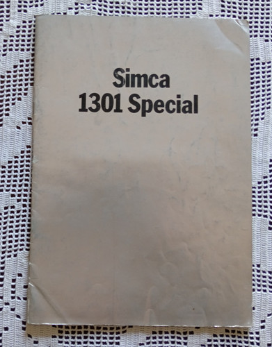 Depliant simca 1301 special - simca,
