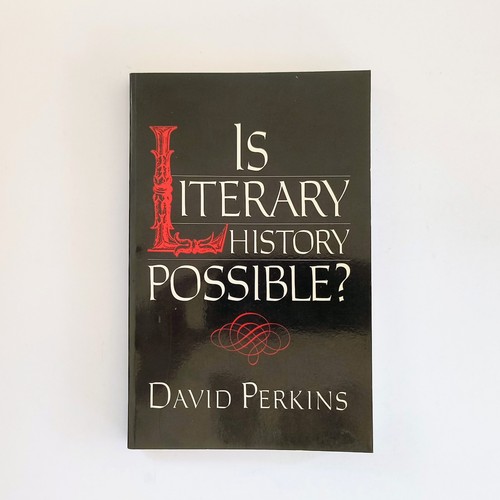 Literary history possible - literary,