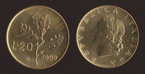 Lire 1990 ramo - 20,