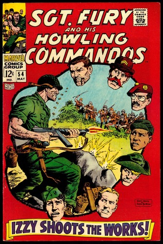 Marvel sgt fury and his - fury,
