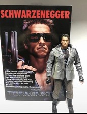 NECA Terminator - Ultimate Tech Noir T-800 Action Figure COME NUOVO