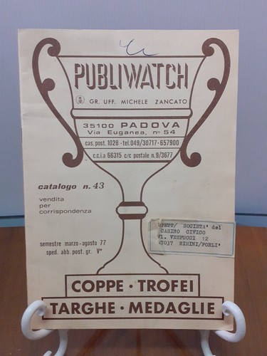Publiwatch coppe trofei - publiwatch,
