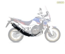 Terminale scarico Arrow MRace HONDA CRF 1000L Africa Twin All DARK 2016 > 2019