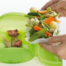 LEKUE OGYA - CONTENITORE GRANDE 1LT PER COTTURA IN SILICONE MICROONDE - Nuovo