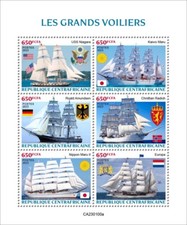Francobolli Navi Alte USA
