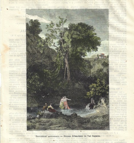 Stampa antica primolano - antica,
