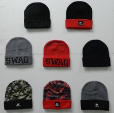 CAPPELLO BERRETTO CASUAL CUFFIA INVERNALE SWAG UOMO DONNA UNISEX