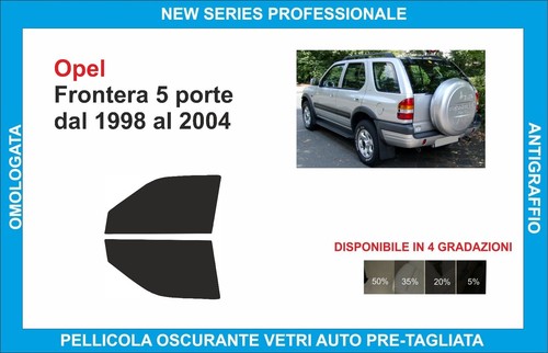 Pellicole oscuranti vetri opel - oscuranti,