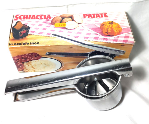 Schiaccia patate acciaio - patate,