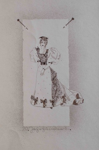 Cartella storia della - , moda