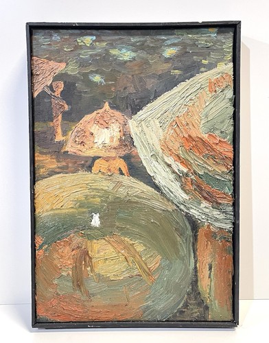 Quadro astratto vintage - , giorno