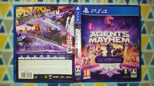 Agents mayhem playstation - 4, /