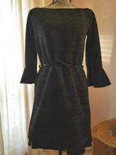 Abito ragazza misto lamè TU