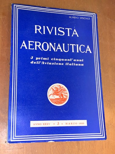 Rivista aeronautica numero - rivista,