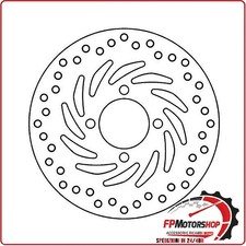 DISCO FRENO PER SCOOTER HONDA PCX 125/150 SH MODE 125 VISION 50/110 ANTERIORE