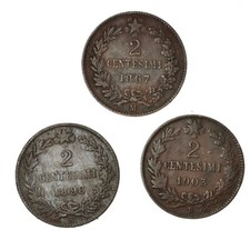 ITALIA REGNO D'ITALIA - 3 RE -