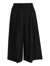 Solada Pantaloni donna cropped a palazzo effetto crespo