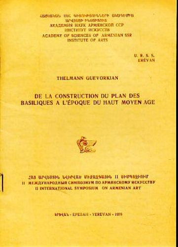 Construction plan des - du,