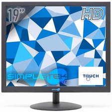 MONITOR 19" QUADRATO 4:3 5:4 TOUCH SCREEN POS CASSA DVR SCHERMO TOUCHSCREEN PC