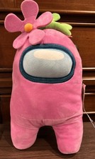  Peluche Among Us Rosa con