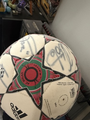 Pallone firmato milan - pallone,
