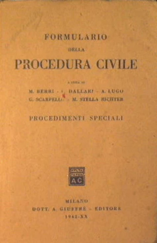 Formulario della procedura