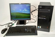 Personal Retro PC IBM Think-Centre Tower+Monitor+Tastiera Originali Cleamed-xxx