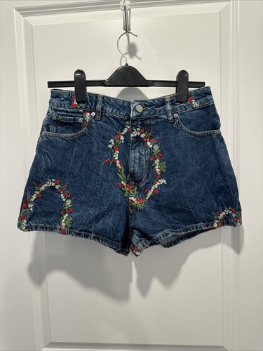 Pantaloncini ganni denim - pantaloncini,