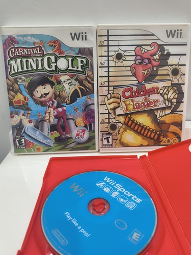 Nintendo wii game lot - nintendo, 3