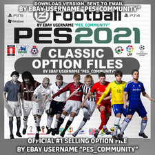 PES 2021 Option File Patch - *VARIETÀ DI CLASSICI ANNI E LEGGENDE* PC, PS4, PS5