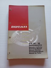 Ducati 916 1994-95 manuale officina riparazione italiano originale