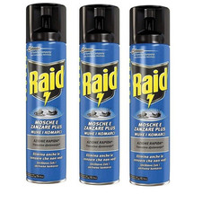 SET 3 RAID SPRAY INSETTICIDA
