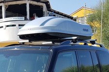 BAULE BOX TETTO FARAD MODELLO MARLIN GRIGIO 480 LITRI - N6