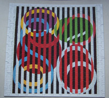 Puzzle Yaacov Agam Fine Art ~ 500 pezzi ~ puzzle più raro elencato su BIN