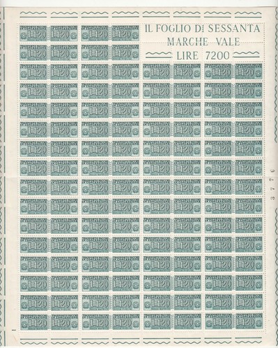 Italia 1958 pacchi in - pacchi,