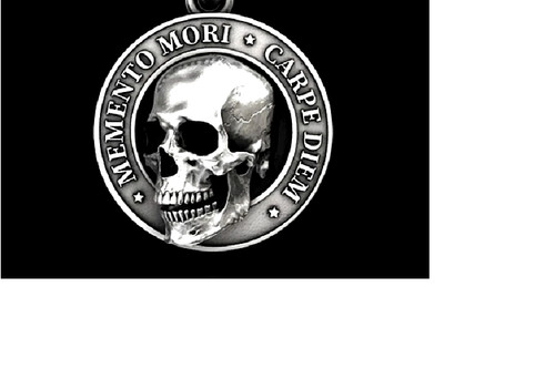 Ciondolo memento mori - ciondolo,