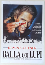 Poster 'BALLA COI LUPI'-'TARTARUGHE NINJA ALLA RISCOSSA' -fronte/retro- cm 28x42