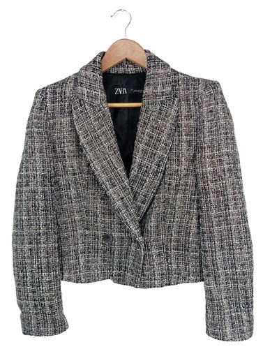 Zara blazer tweed donna - zara, in